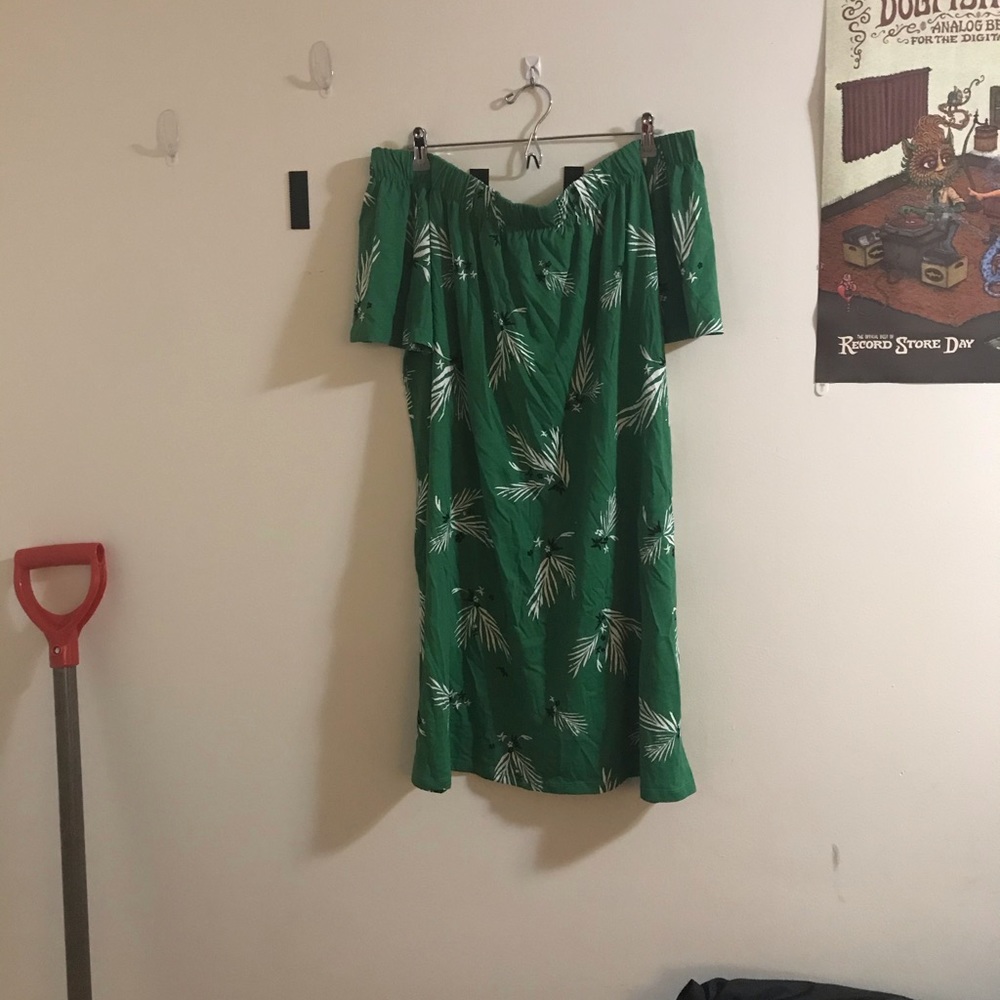 NWT Knee Length Off-the-Shoulder Dress